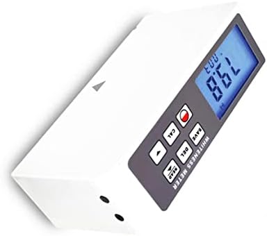 Vtsyiqi дигитален мерач на белина тестер леукометар од 0 до 120 за материјална површина бела мерна хартија за боење во прав