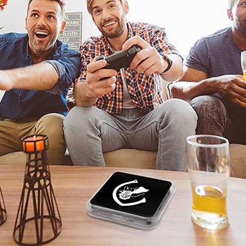 Нова кутија за чување картички за игри со кука Гуам, тврдо заштитно кутија за организатор за Nintendo Switch