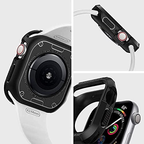 Спиген Солиден Оклоп Случај И Солиден Бенд Дизајниран за Apple Watch 45/44mm Серија 8/SE2/7/6/СЕ/5/4