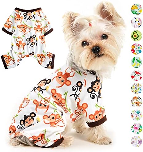Пижами за кучиња За Мали Кучиња Летна Облека За Кучиња Пјс Чај Чивава Јорки Облека За Кучиња За Мали Кучиња Момче Милениче Ониси Мачка Облека