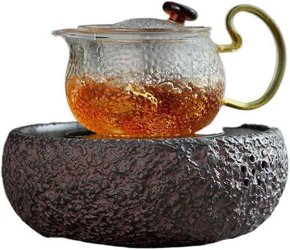 Керамички тркалезни електрични грнчарски шпорети Чај на чај за чај со чај со мал чај шпорет вентилатор 陶瓷 圆形 陶炉 家用 茶具 煮 茶器 煮 茶炉迷 茶炉迷