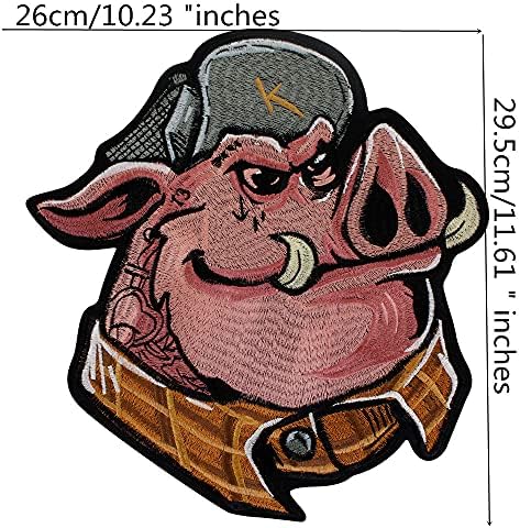 Лепенки за диви свињи железо на закрпи за јакна панк закрпи ранец везени лепенки мотив Апликација 1piece 1piece