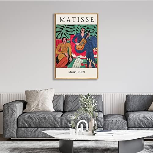 Матис wallидна уметност врамена во средниот век модерен wallиден декор естетски слики - минималистичка врамена wallидна уметност -