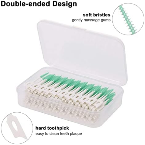 Fengzhao Интердементални четки Ултра тесни затегнати заби за чистење на заболувања четки за четка за четкички за заби за интердентални
