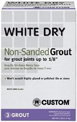 Прилагодено градежен производ Прилагоден градежен производ-WDG5-4 WDG5 5 lb Не-печка за плочки, 5 фунти, бели | Бели