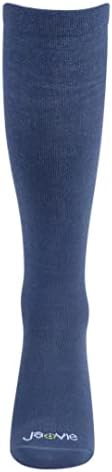 Ja vie javie лесна тежина Мерино волна удобна компресија чорапи дипломираа 15-20 mmhg колено високи чорапи за жени и мажи кои трчаат