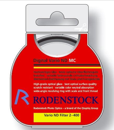 Rodenstock 606790 67mm тенок варио неутрален густина алуминиум монтирање мулти-обложена филтер