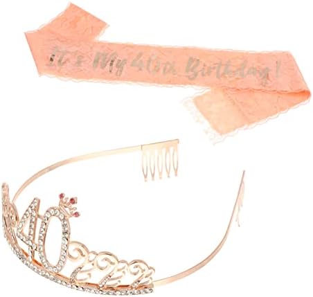 MUSISALY 2pcs Принцеза Материјали Девојка Круни Подароци Свадба Непријатни &засилувач; Нејзиниот Одмор Жени Роденден Елегантна Година