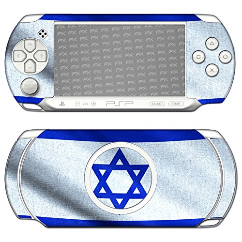 Sony PSP-E1000 / E1004 Дизајн на кожа „Знаме на Израел“ налепница за PSP-E1000 / E1004