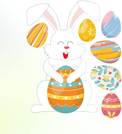 Pretyzoom Велигденско зајаче јајце јајце велигденски зајачки wallид Декаки Среќни Велигденски налепници на Велигден зајаче налепници на