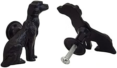 Копчиња за фиоки на кабинетот Mizhang, симпатично метално кучиња Декоративно копче за декоративно копче за кујнски шкафови, плакарот за плакари