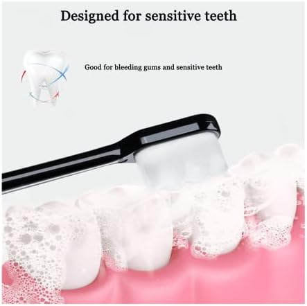 Премиум нано-инспирирана од нордиска, нано четка за заби, дополнителна четка за заби за возрасни, микро нано мануелни четки за заби,