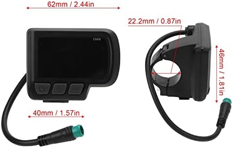 Ewyous Electric Bicycle LCD Meter Display, Електричен велосипед EN06 Контролен панел со дисплеј со USB и приклучок за вода и