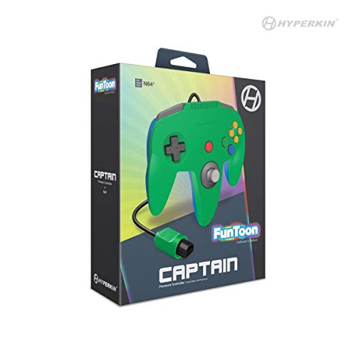 Капетан на хиперкин M07260-HG „Премиум контролер за издание на колекционер на Funtoon N64