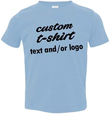Мастило за бод со мастило прилагодени кошули за сопствени мали деца Персонализирани кошули на вашиот текст за мали деца - 15 бои