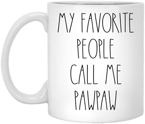 PTDShops Pawpaw - Моите Омилени Луѓе Ме Нарекуваат Шепа Кафе Кригла, Шепа Рае Дан Инспириран, Рае Дан Стил, Роденден - Среќен Божиќ
