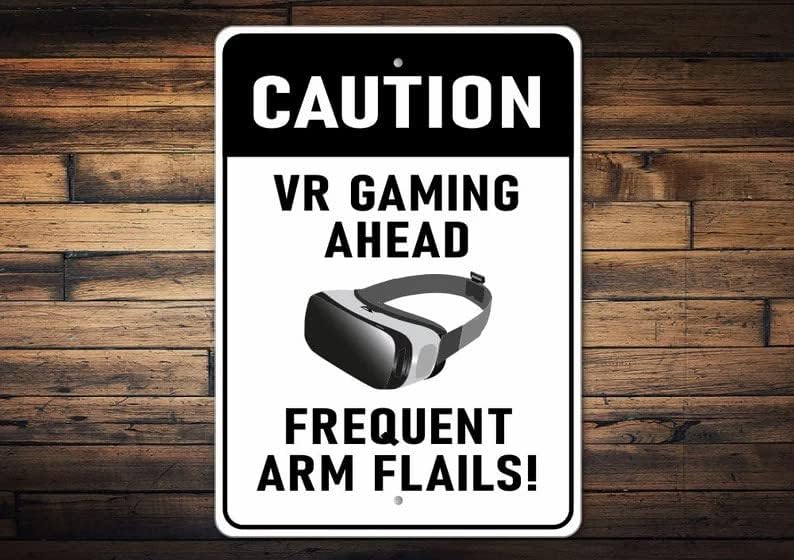 Боноф VR Игри Знак, VR Детска Соба Подарок, VR Игра Соба, Игра Соба Знак, Игра Соба, Дете Гејмер Подарок, Знак за Виртуелна Реалност,