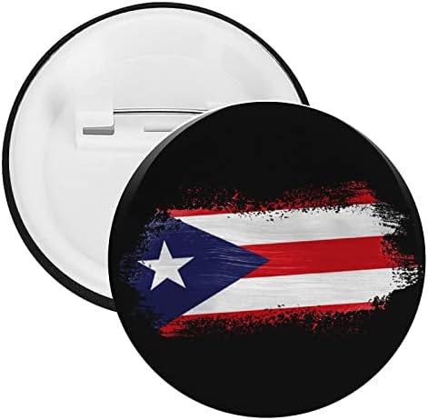 Порто Рико знаме Брух иглички модни иглички за модно копче за лаптопи за ранец за торби за облека