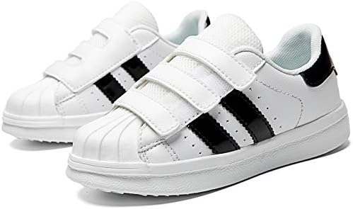 Cawisky детски патики модни спортови чевли за трчање дише лесни атлетски обични чевли за момчиња девојчиња црно бело