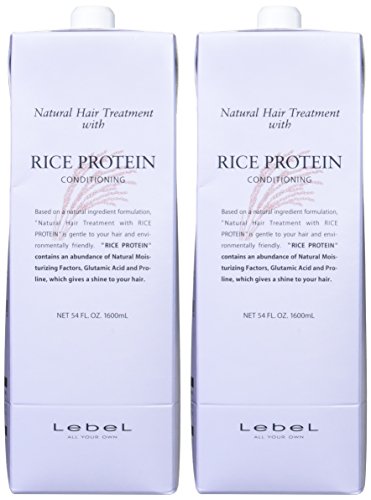 Лебел Лебел козметика Природна третман на коса RP/ориз протеини 1600ml 2 парчиња