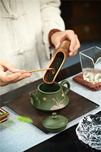 LDCHNH 230CC Вистински рачно изработен зелен котел јиксинг виолетова глина чајник пуер чај сет кунг фу zisha teawer