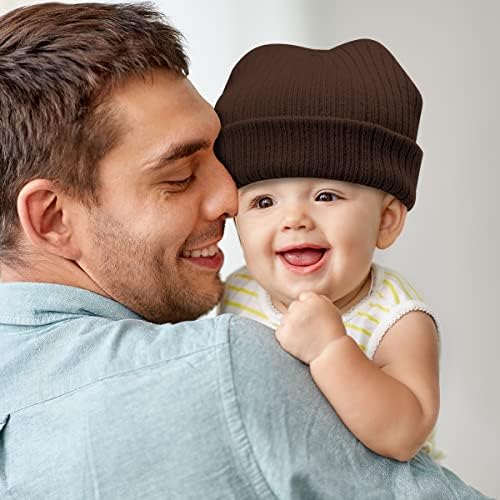Bompow бебе -бени капа пријатна капа за новороденчиња за новороденчиња бебе за девојчиња за момчиња