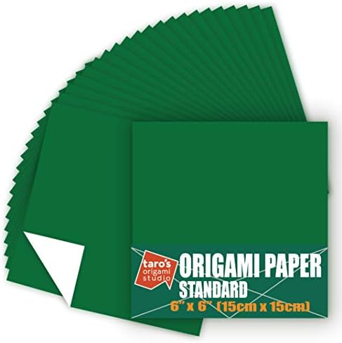 [Студио Оригами на Таро] Стандард 6 инчи еднострана единечна боја 50 листови квадратни лесни преклопни премија јапонски хартија