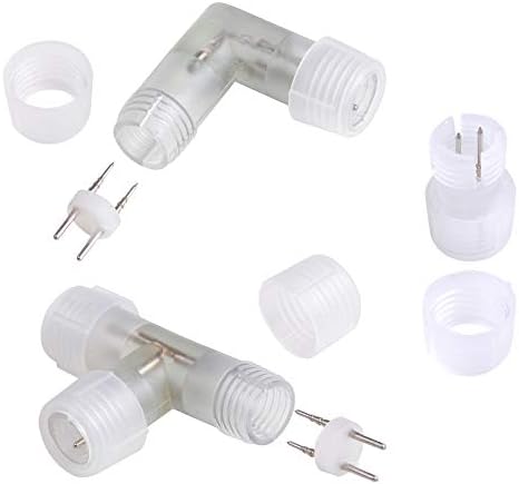 Воодушевен PVC конектори за сплит комплет пин I L T тип за 2-жица 1/2 LED јаже светло