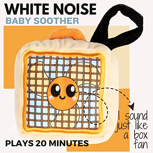 Звучи душеви: Бебе Сутер Бела машина за бучава | Смирувачки фан на кутијата, Финли Фан