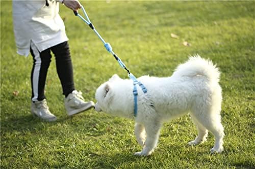N/A Dog Leash Најлон миленичиња поводник погоден за кучиња и мачки кои трчаат или тренираат јаки и прицврстувачи