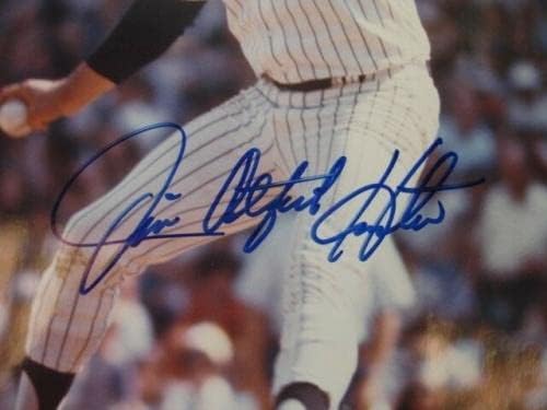 Jim Catfish Hunter Autographed 8x10 Фотографија - B&E Holo - Автограмирани фотографии од MLB