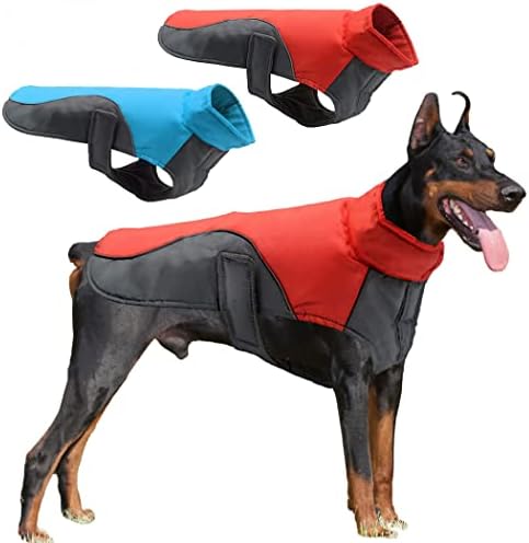 Нејасни пријатели водоотпорна јакна за кучиња. Плочаниот палто за микрофлече од кучиња е топол, но и водоотпорен и ветерно. Совршена зимска