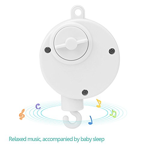 Бебе Музички Мобилни Бебе Креветчето Мобилни Механичка Музичка Кутија Со Релаксирачки Слатка Мелодија За Бебе Креветчето Кревет Виси Ѕвонче