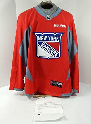 Игра во Yorkујорк Ренџерс користеше Jerseyерси Jerseyерси Reebok NHL 58 DP29940 - Игра користена дресови во NHL