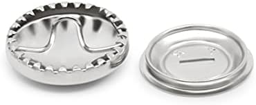 Копчиња за покривање на полу-топката Дриц 213-30, големина 30-3/4-инчи, 4-сетови, никел