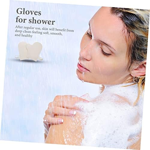 Doitool 2 парчиња почувствувајќи сауна ракавици чистење на телото мит бања мит чистење чистење на ракавици за измет на ракавици за кревање