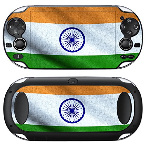 Sony PlayStation Vita Design Skin Flag of India Decal налепница за PlayStation vita