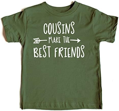Братучедите ја прават најдобрата маица за пријателки за девојчиња за бебиња и мали деца забавни семејни облеки