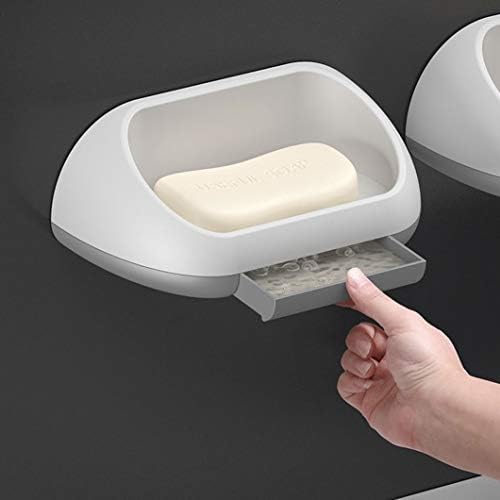 Срамежната пластична кутија за држач за сапун стојат за сапун сад за складирање на бања, креативни сапуни за сапун, додатоци за