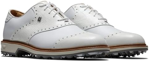 Footjoy Men's Premiere Series-Wilcox голф чевли, бело/бело, 8