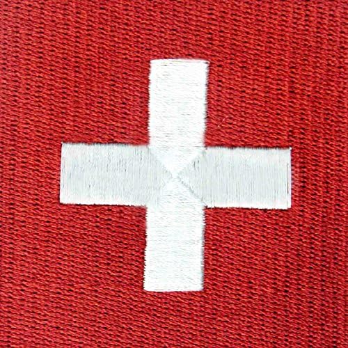Знамето на Швајцарија извезено CH Patch Swiss Iron на шиење на национален амблем