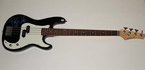 Роџер Вотерс потпиша автограм електрична гитара - Пинк Флојд, wallидни животни ПСА