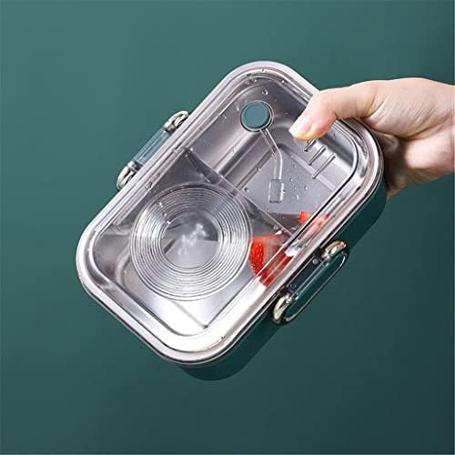 TJLSS не'рѓосувачки челик бенто кутија за ручек машки женски кутија за појадок кујнски прибор за кујнски прибор за кујна