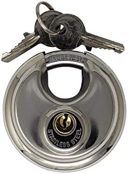 Адмирал брави заклучување на дискови од не'рѓосувачки челик, клуч за отстранлив исто така, отстранлив клуч