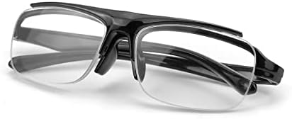 Soarea Флип Очила За Читање Половина Рамка Клип-На Читателите Сина Светлина Блокирање За Мажи Жени Гумени Правоаголни Очила