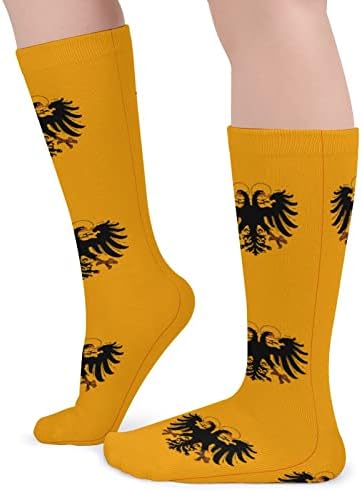 Светото Римско Царство Унисекс Компресивни Чорапи Дебели Високи Чорапи Потопли Долги Чорапи