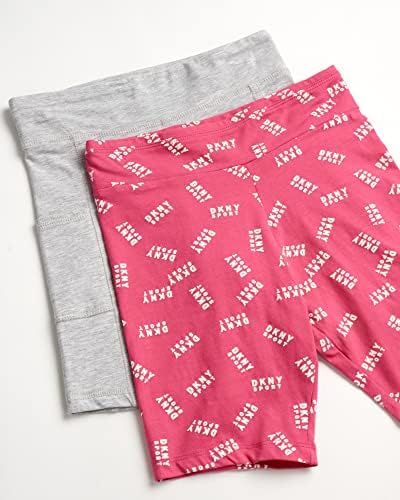 Активни шорцеви на DKNY Girls - 2 пакувања со велосипедски шорцеви - под фустани танц и играње салата за девојчиња за девојчиња