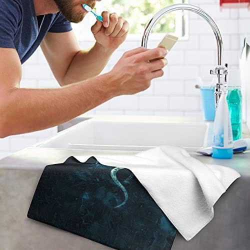 Злобни крпи за очи за очите на лицето за миење на телото меки меки за миење садови со слатки печатени за кујна за кујна секојдневна употреба