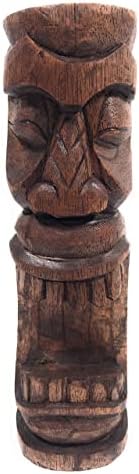 Макаха Тики Тотем 8 - обоен орев Хавајски тики бог | BLA603020
