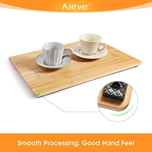 Aieve Cutting Board компатибилна со Ninja Foodie Air Fryer, Air отпорен на топлина додатоци за бамбус табла за заштита